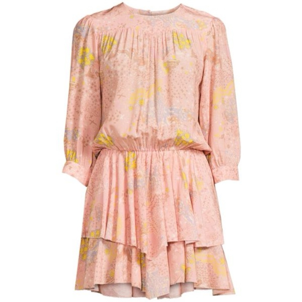 Zadig & Voltaire Rooka Print Mini Dress, XSmall